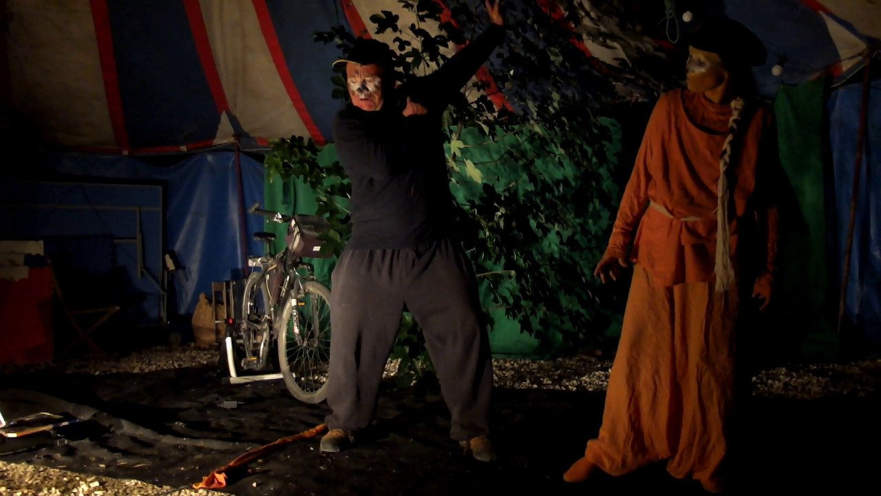 loupo et  renard : une pièce  de la compagnie la malle aux liberté  www.basenaturevercors .info