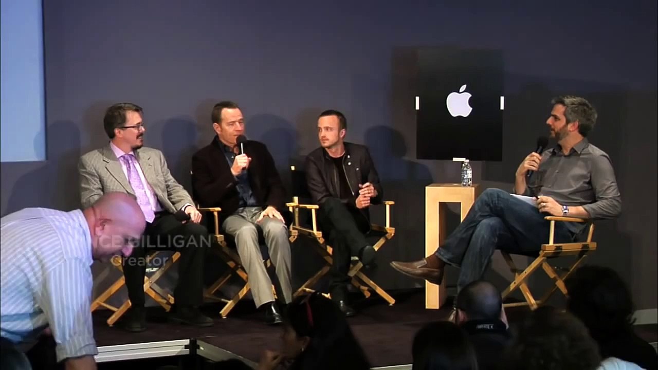 Breaking Bad Q&A w/ Bryan Cranston, Aaron Paul, and Vince Gilligan