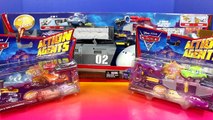 Disney Pixar Cars 2 Action Agents With Mater Finn McMissile Lemons Spy Train