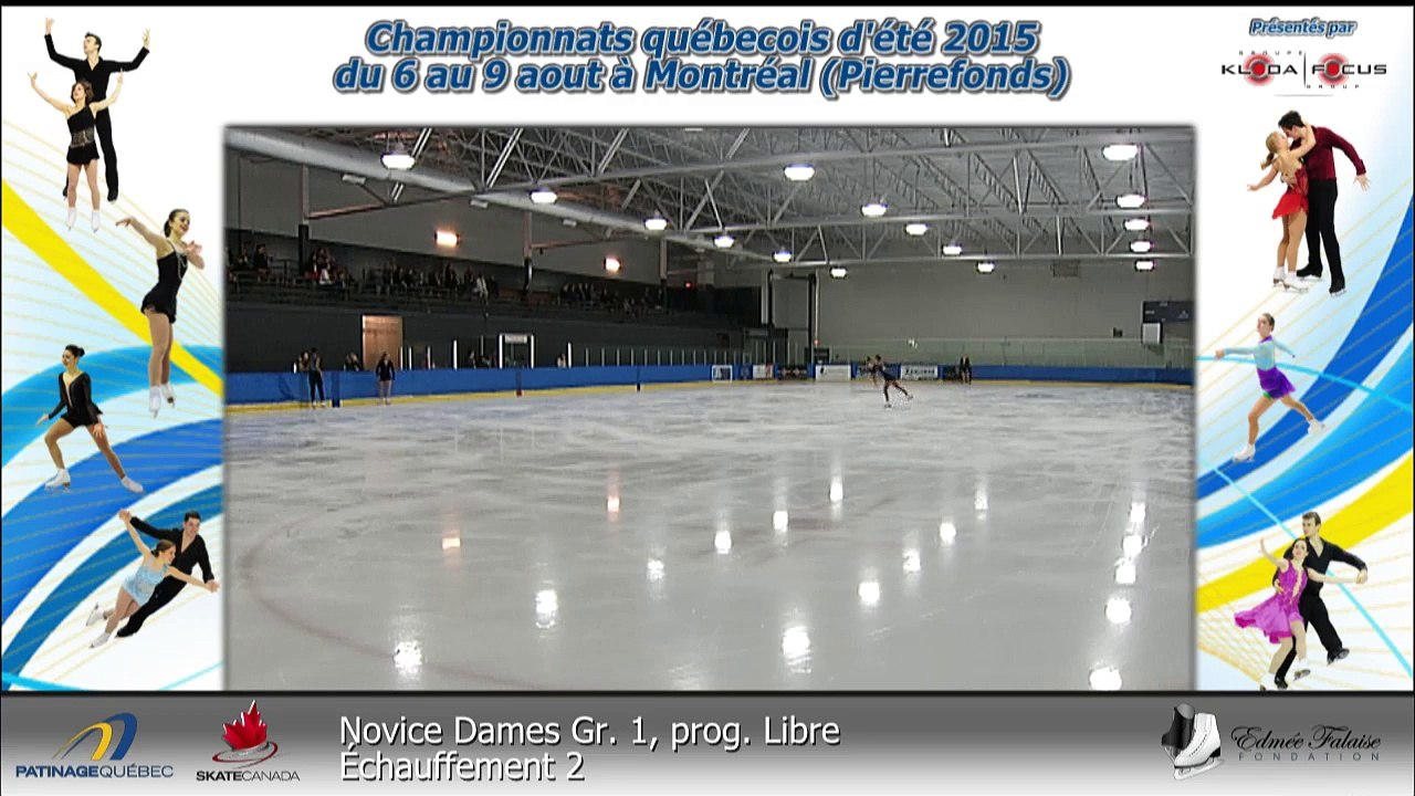 Novice Dames Gr.1 Prog. Court - Échauffement 4 (REPLAY) (2015-08-08 21:30:42 - 2015-08-09 00:51:43)