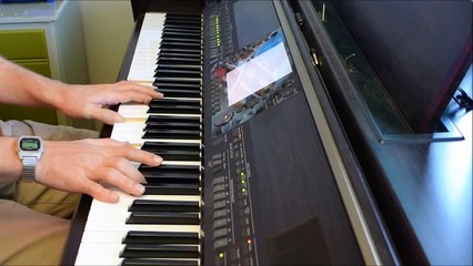Awesome God - piano instrumental cover