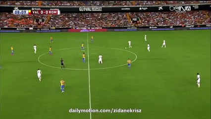 Mohamed Salah First Goal HD _ Valencia v. AS Roma - Friendly 08.08.2015 HD