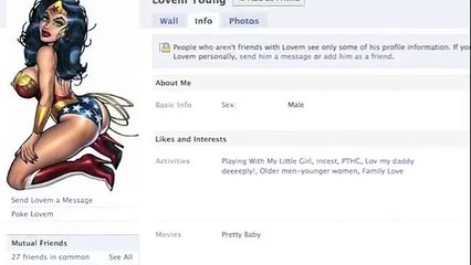 Child Exploitation on Facebook