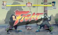 Ultra Street Fighter IV-Kampf: Guile gegen M. Bison