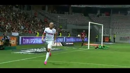 Layvin Kurzawa GOAL OGC Nice 1 - 2 AS Monaco Ligue1 08.08.2015