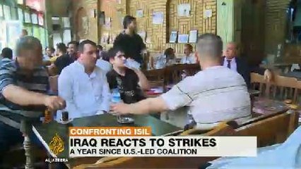 Wary Iraqis say US-led air strikes on ISIL not working
