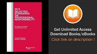 [Download PDF] Selected Standards on Professional Responsibility