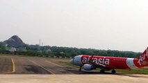 AirAsia take of at Trichy International Airport