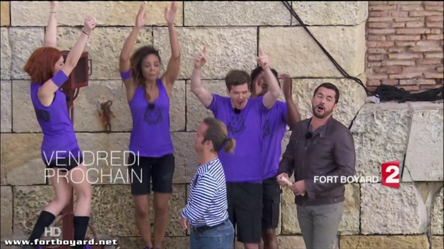 Fort Boyard 2015 : bande-annonce de l'émission du 14 août 2015 - Equipe de Sidney Govou