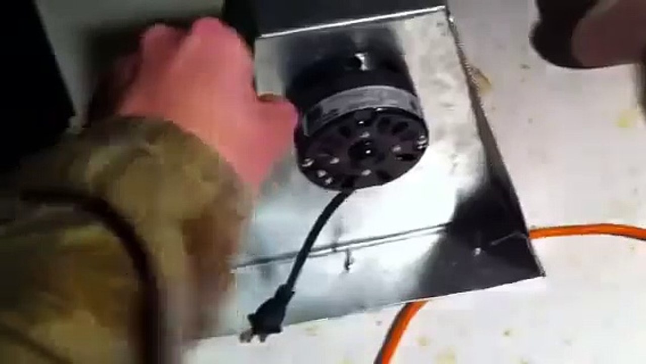 Homemade feather flesher, bird flesher