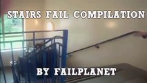 Compilation de chutes dans les escaliers