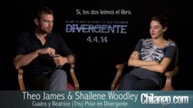 Entrevista con Shailene Woodley y Theo James, protagonistas de Divergente