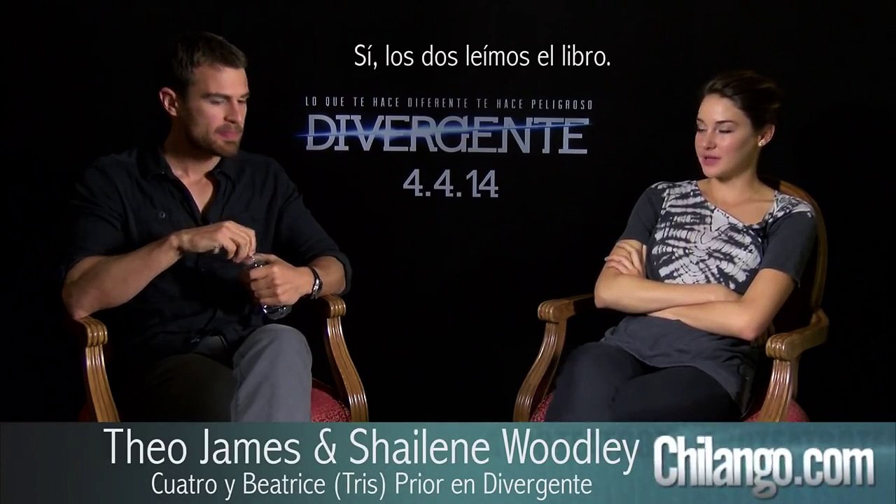 Entrevista con Shailene Woodley y Theo James, protagonistas de Divergente