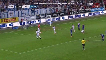 Breel Embolo 1_1 Amazing Goal _ Luzern - Basel 08.08.2015 HD