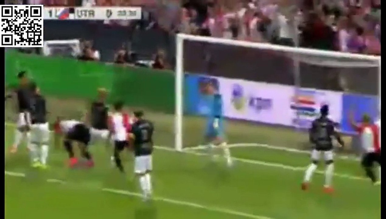 Feyenoord 3 - 2 FC Utrecht Goals & Highlights Eredivisie 08.08.2015