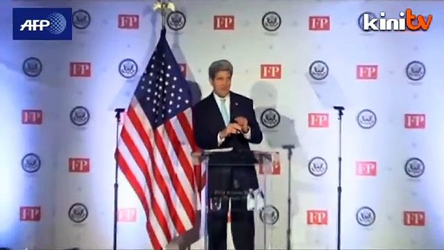 Kerry broadside against IS: We are not intimidated