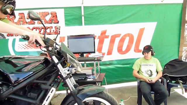SUZUKI GSF 400 BANDIT dyno test