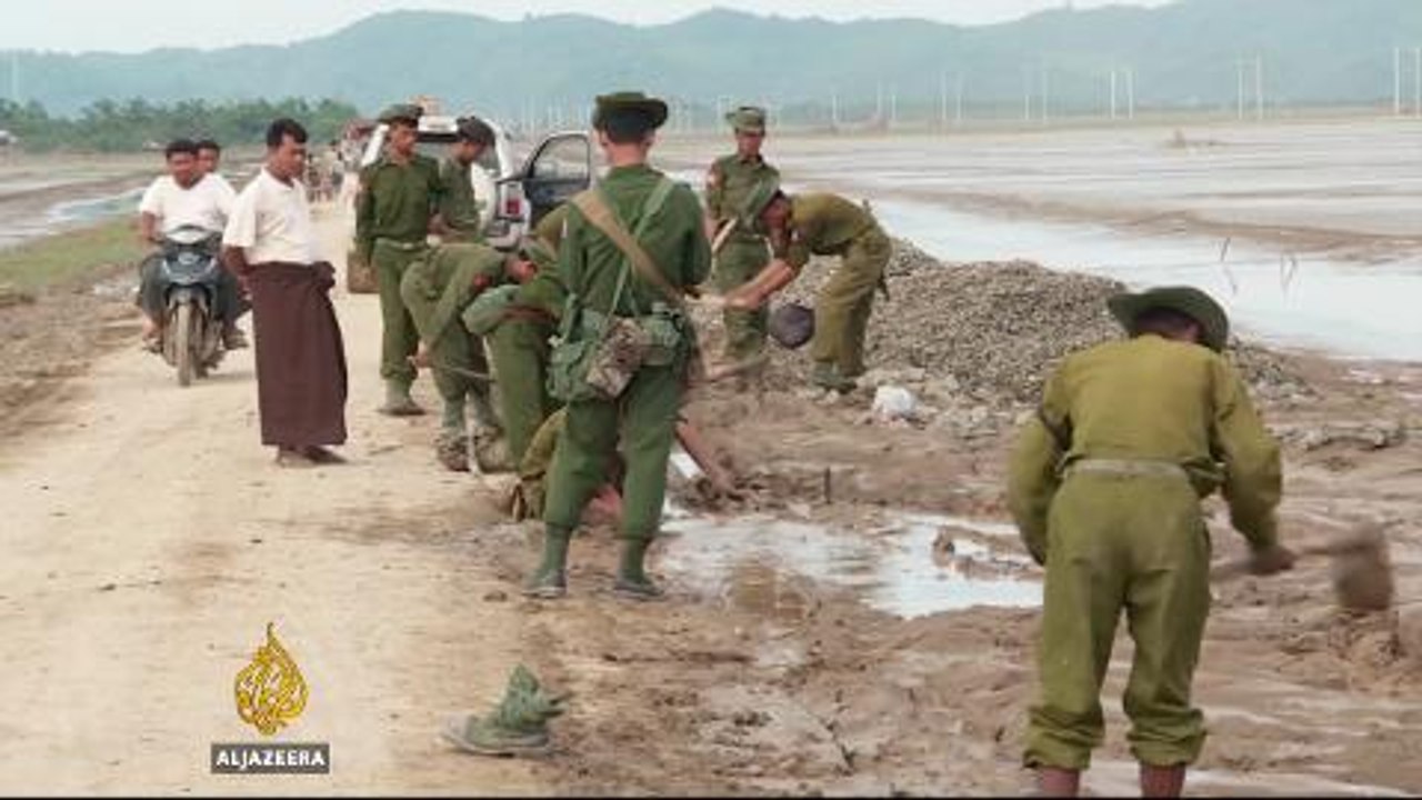 UN pledges aid to Myanmar as flood victims return home