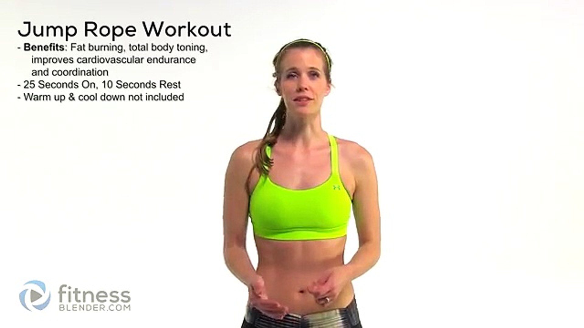 cardio workout : Jump Rope Workout
