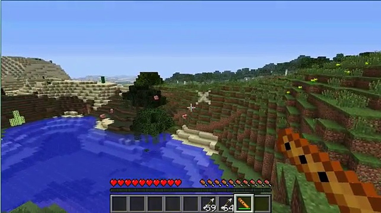 Minecraft Mods - Blow Dart Gun Mod (Svenska)