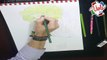 How to draw a Tree   Pencil Color Drawing Tutorial for Kids Narrated Step by Step