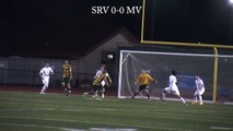 San Ramon Valley High School vs. Monte Vista High School EBAL Men's Soccer Highlights 1/20/15