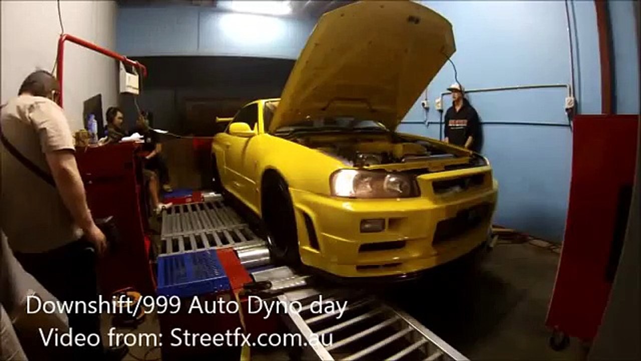 R34 GTR nearly breaks off Dyno - "NITTO" - 1074awhp. 3.2L Stroker RB26 RB30