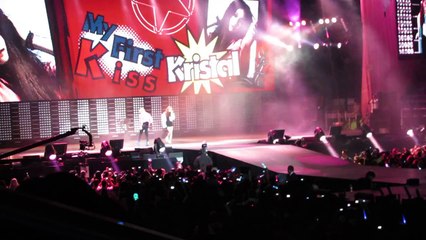 Krystal f(x) + Key SHINee + Seohyun SNSD + Kyuhyun Super Junior SM TOWN NEW YORK