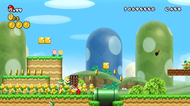 New Super Mario Bros. Wii Codes: Spawn Actor - Koopa Troopas