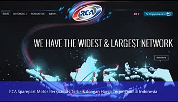 RCA Sparepart Motor Berkualitas Terbaik dengan Harga Terjangkau di Indonesia