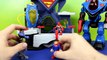 Disney Big Hero 6 Baymax saves Superman & Spiderman from Imaginext Darkseid DC Superhero Just4fun290