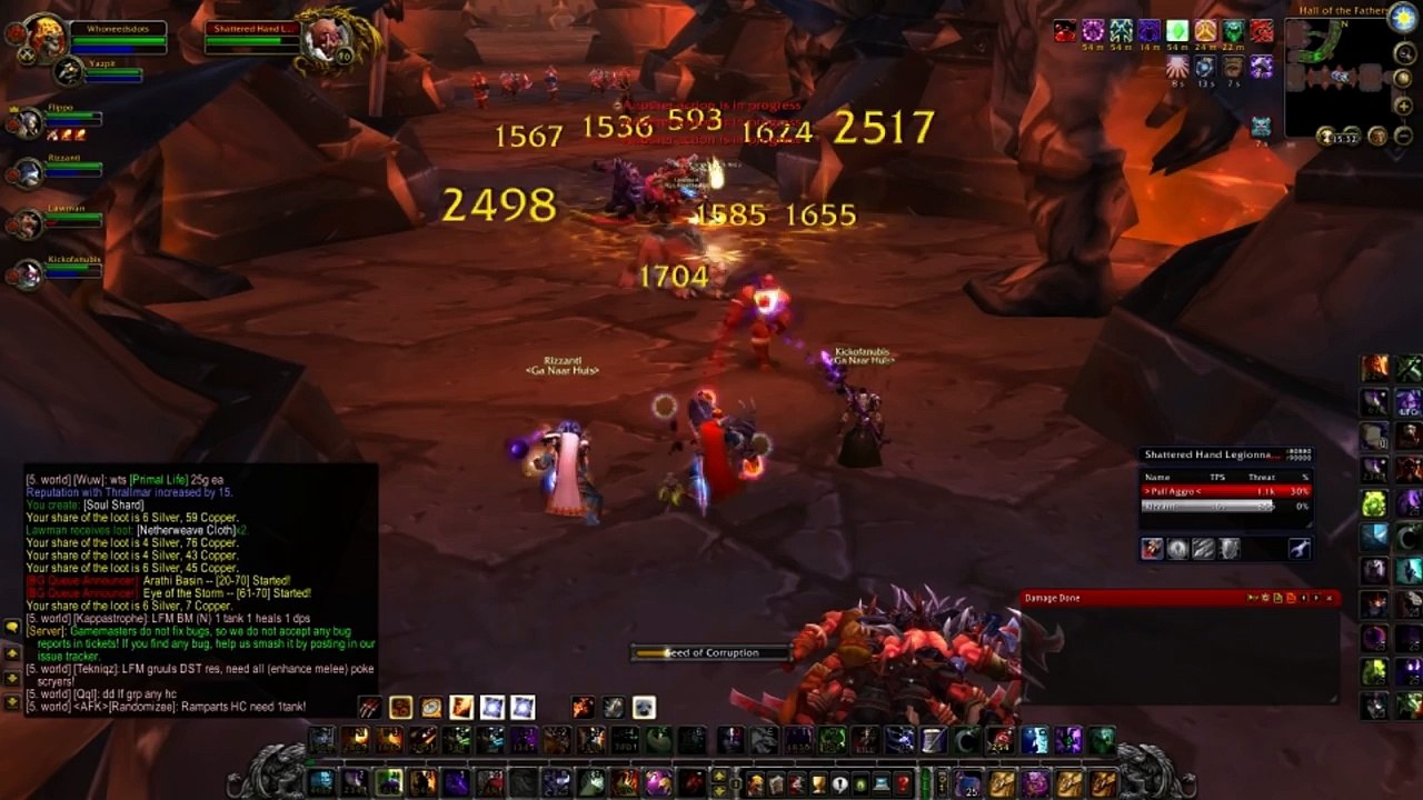 WoW Burning Crusade - Seed of Corruption is OP