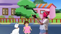 Lady Bug Dancing Girl Rhymes | Cartoon Animation Rhymes For Kids | Children Cartoon Rhymes