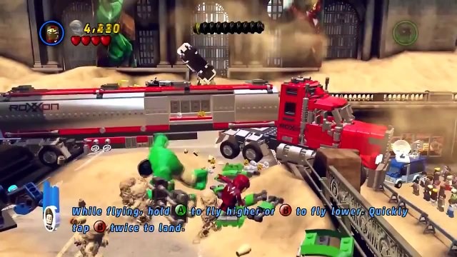 LEGO Marvel Super Heroes 3D Iron Man, Hulk and Spiderman Games for Kids - Gry Dla Dzieci