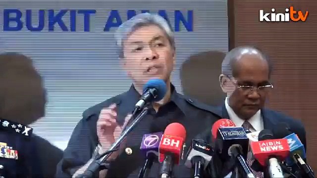 Zahid: Crime index falls 30%, but perception not improving