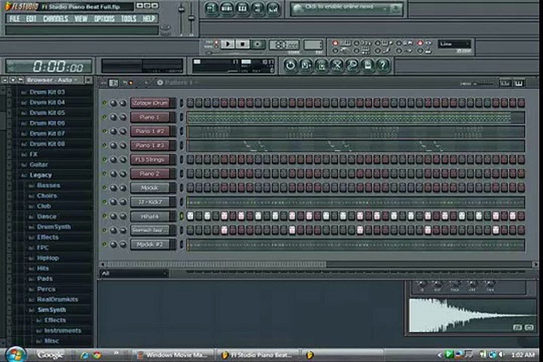 Fl Studio Hip Hop Piano Beat (Dr. Dre Style)
