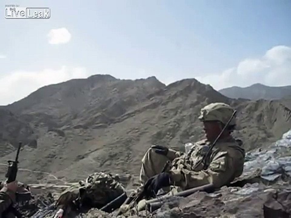 LiveLeak - Afghanistan 3 JDAMs smoke taliban position-copypasteads.com