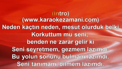 Göksel - Uzaktan - (2012) TÜRKÇE KARAOKE
