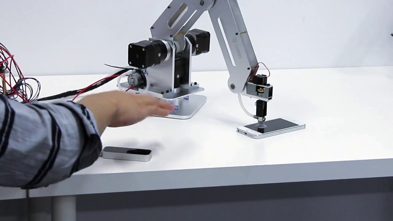 I think Dobot Arm is an awesome product bring the industrial robots to each maker's home.