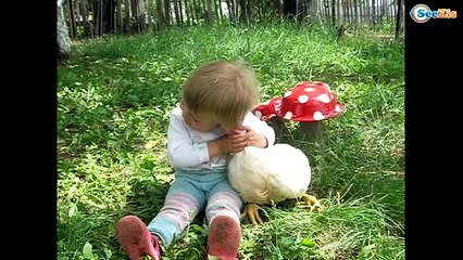 VLOG Baby Surprise Сhicken of the little girl Yaroslava Девочка Сюрприз Ярослава и Курочка Серия 3