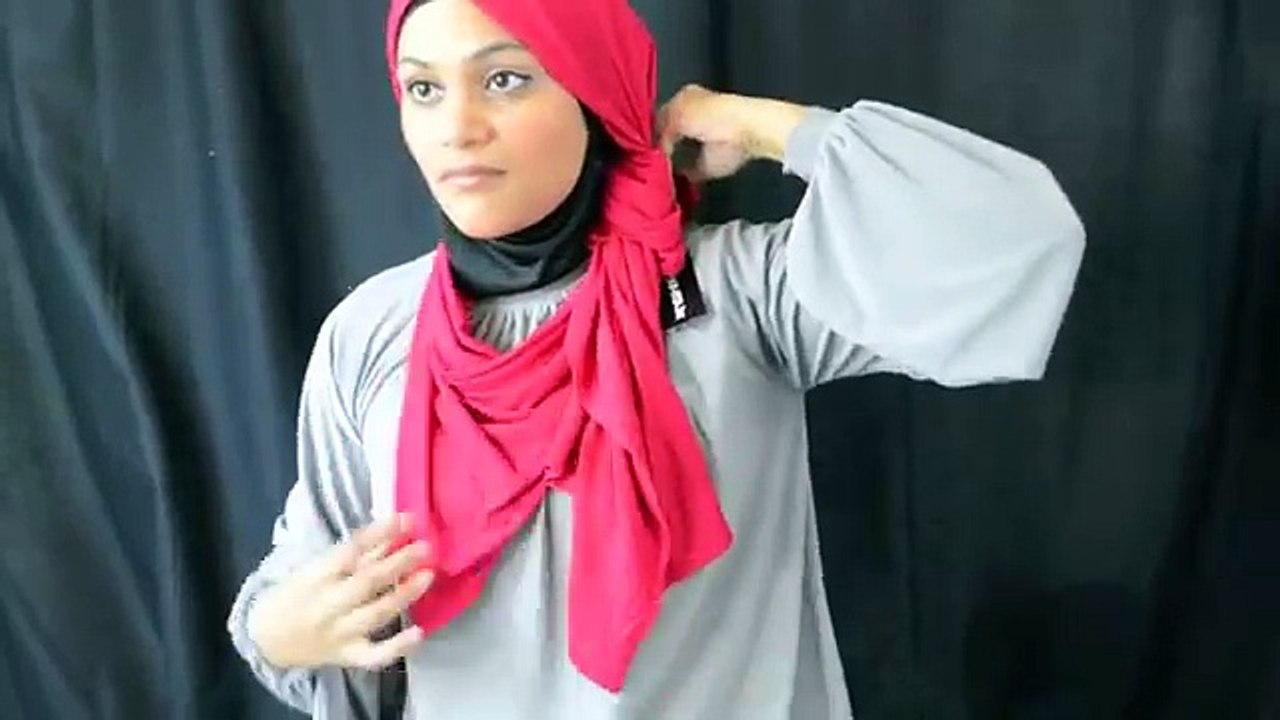 4 Jersey Hijab Tutorials in 3 Minutes