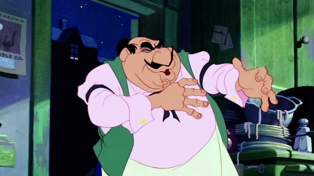 Lady And The Tramp - Bella Notte famous spaghetti scene