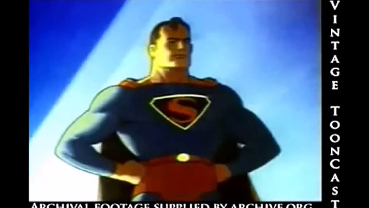 1941 technicolor superman cartoon