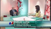 MARIO VARGAS LLOSA - EN ARGENTINA PARA ARMAR CON MARIA LAURA SANTILLAN 1/3 24-04-11