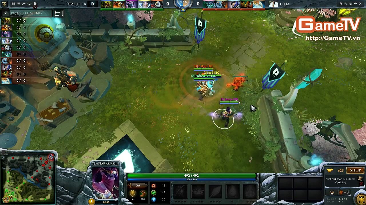 DeadLock vs Justin Timbersaw