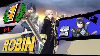 Secret Lucena Victory Animation in Smash Bros. 4