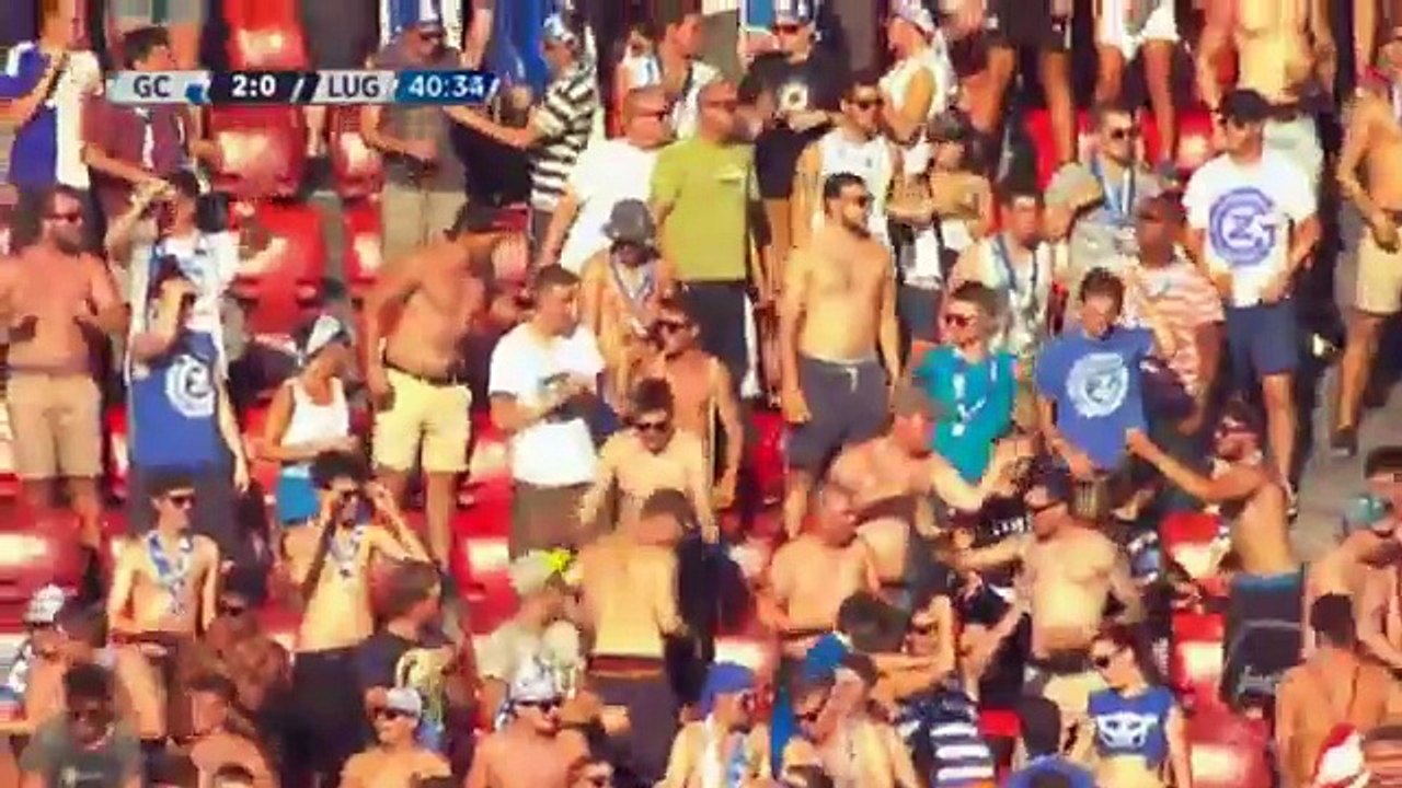 Grasshopper 6-1  Lugano All Goals & Highlights - Swiss Premier League 2015