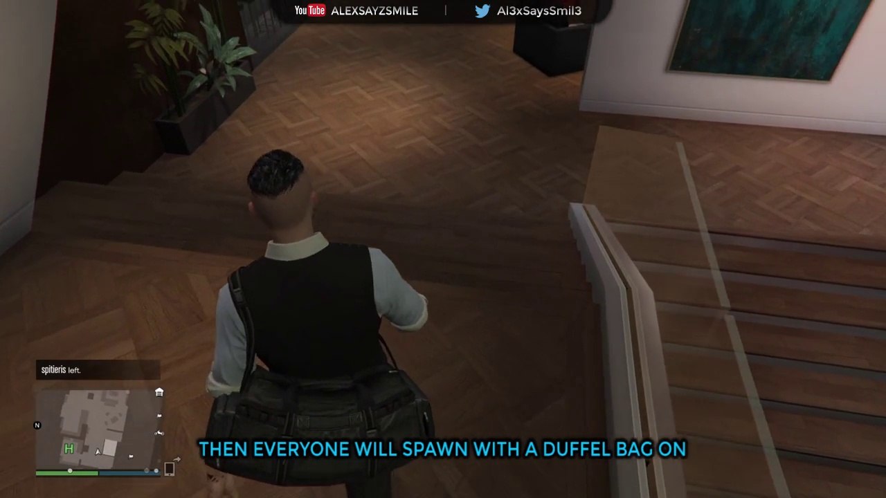 GTA 5 Online: How to Get Black DUFFELBAG on PS4