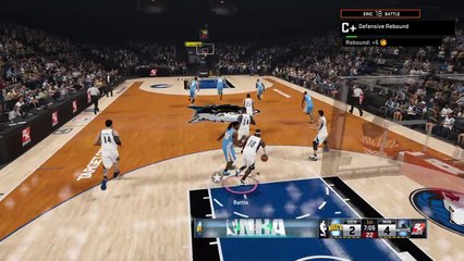 NBA 2K15_Eric Battle and Minnesota vs. Denver 1st Quater