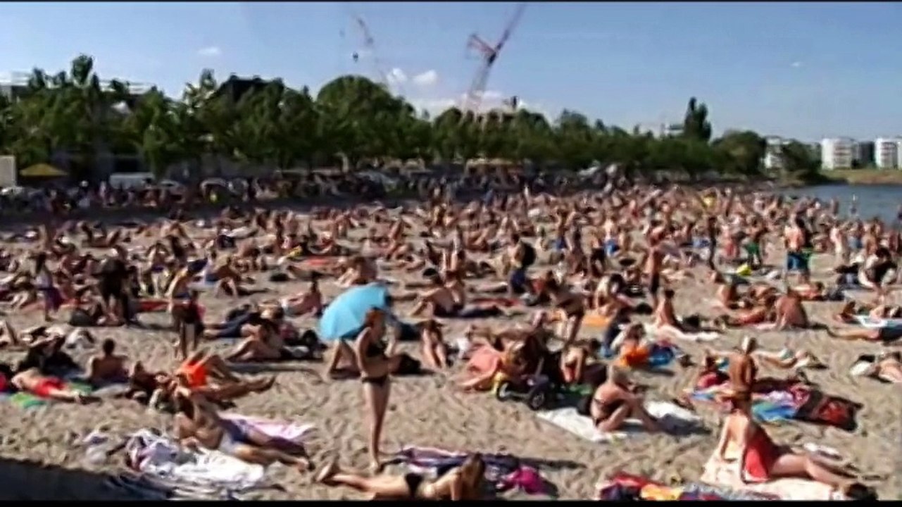 Topless Women on beach